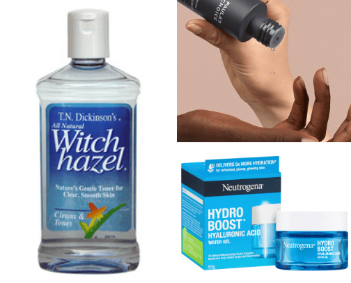 Skincare cover photo collage