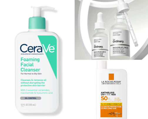 ✨️Top 7 Skincare Products That Transformed My Oily,Acne-Prone Skin. cover photo collage