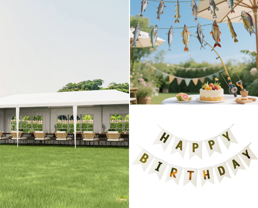 Surprise Party🎉 cover photo collage