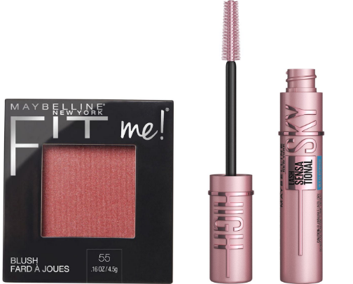 drugstore makeup faves 💙 cover photo collage