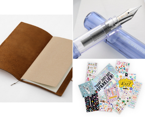 Stationery & Junk Journaling cover photo collage