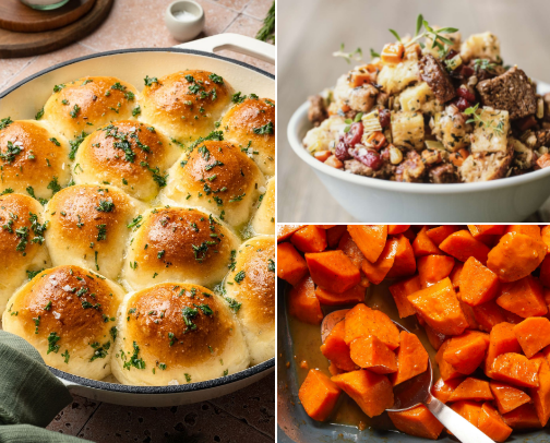 The Ultimate Thanksgiving Side Showdown cover photo collage