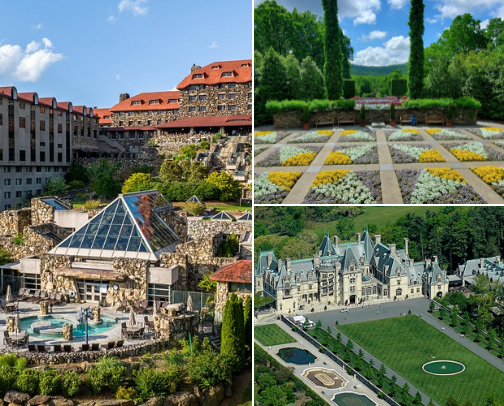 The Grove Park Inn & Asheville Highlights cover photo collage