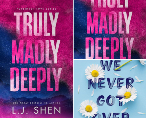 Read Free - Truly Madly Deeply: A Grumpy x Sunshine Romance (Forbidden Love Book 1) cover photo collage