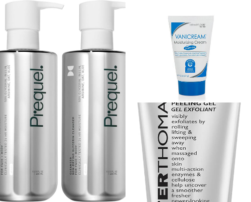 Dry skin essentials cover photo collage