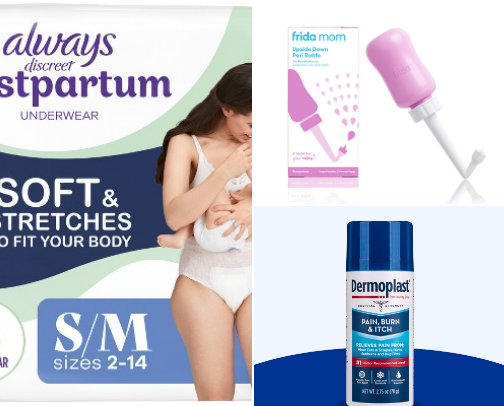 Postpartum guide for first-time mom’s🤰 cover photo collage