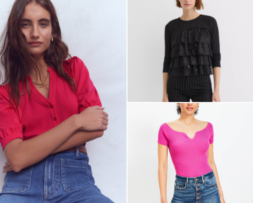 True Winter Color Types: Elevated Tops cover photo collage