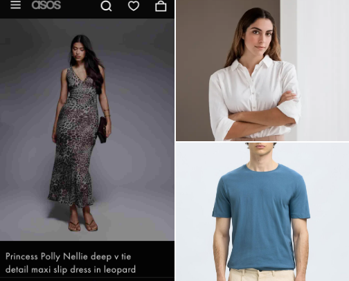 "Close Clothing – Be Confident. Be You." cover photo collage