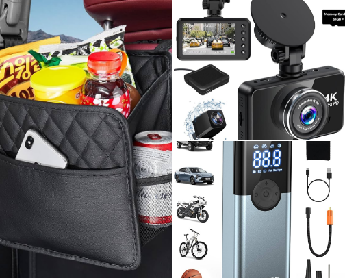 Car essentials 🥰 cover photo collage