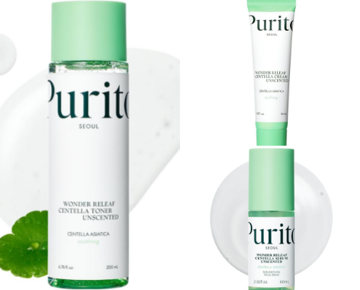 🤍 PURITO SEOUL — Your K-Beauty Skin Fix cover photo collage