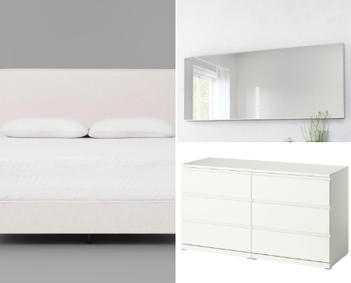 Bedroom must haves cover photo collage