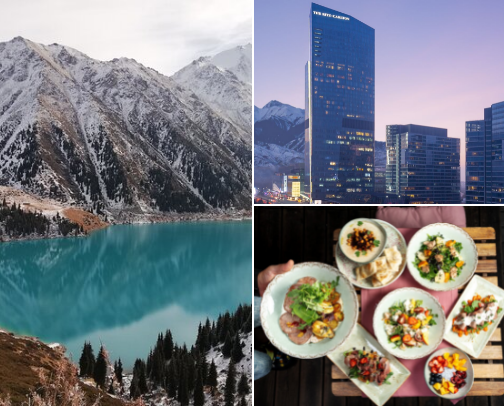 Places To Visit — Kazakhstan Almaty edition cover photo collage