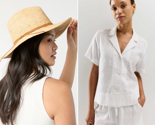 Summer Vacation Outfit Staples cover photo collage