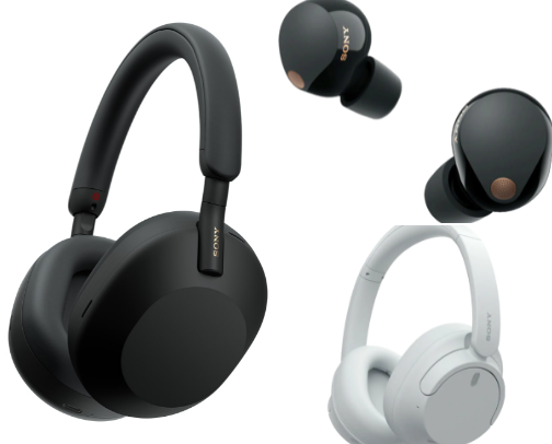 My Audio Essentials: Headphones, Earbuds & Speakers cover photo collage