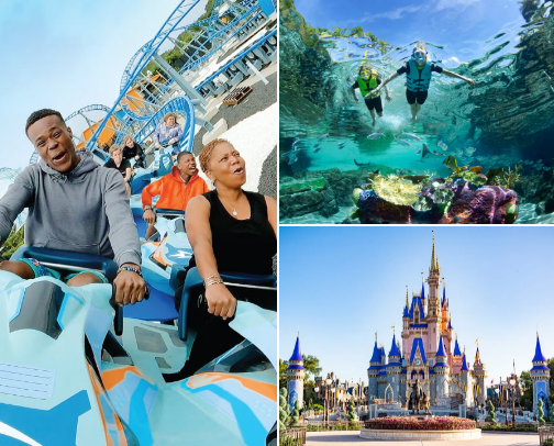 My Favorite Things To Do In Orlando cover photo collage