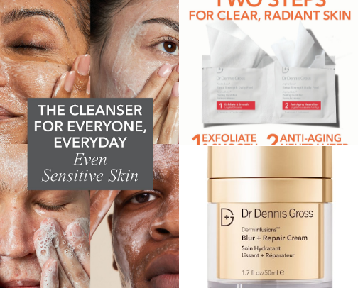 Skincare I Use cover photo collage