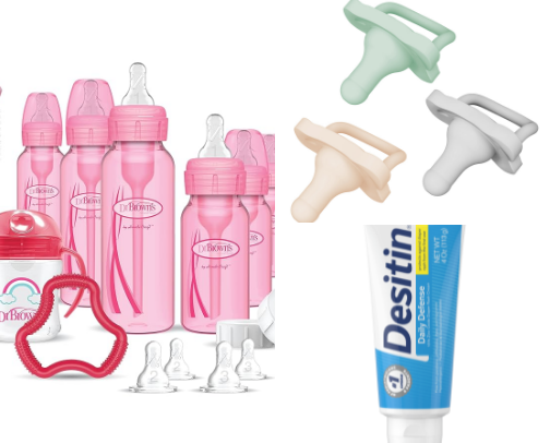 What baby must haves you will find at my house cover photo collage