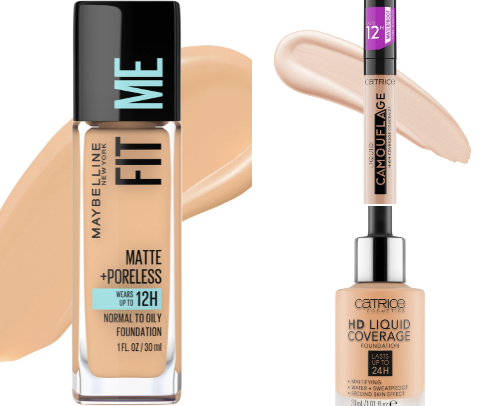 Everyday makeup routine essentials (step by step) cover photo collage