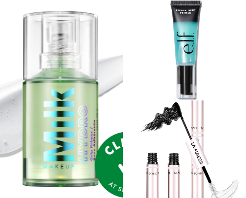 clean girl makeup cover photo collage