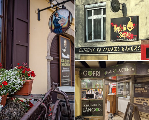 My Hidden Treasure Chest: Eating Our Way Through Budapest cover photo collage