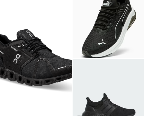 Men's shoes cover photo collage