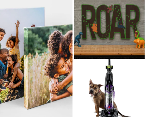 Home decor and appliances cover photo collage