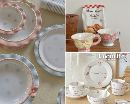 Coquette Tableware: Fungsional dan Menggemaskan Banget! cover photo collage