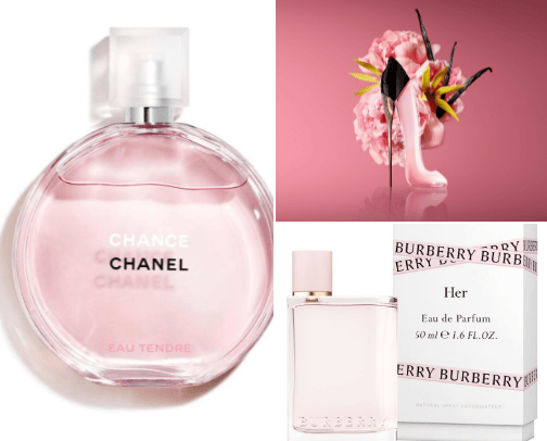 Perfumes cover photo collage