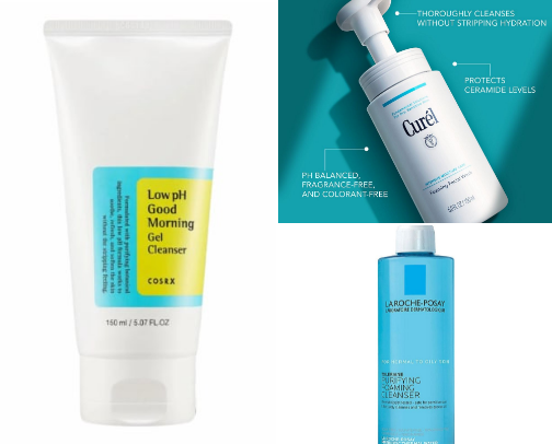 Skincare fridge cover photo collage
