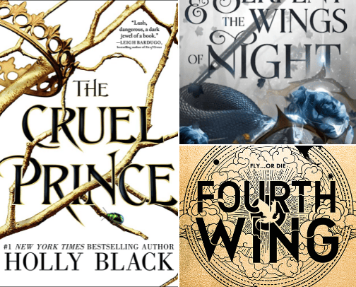 Fantasy Books cover photo collage