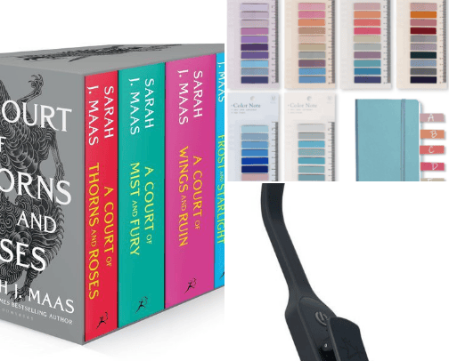 reading must haves📖 cover photo collage