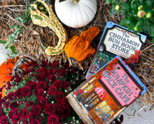 Perfect Fall Book Recs🍁🎃👻 cover photo collage