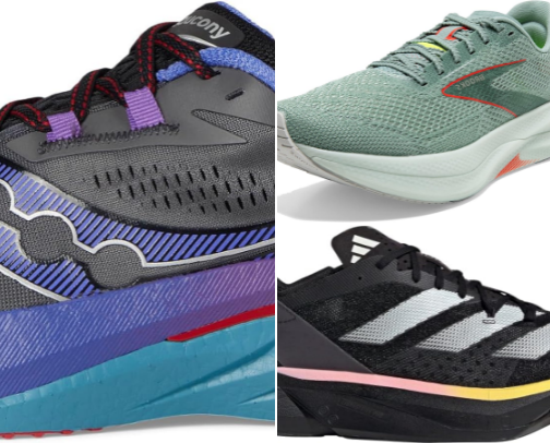 The best choice of running shoes for half-marathons, comfortable all the way. cover photo collage