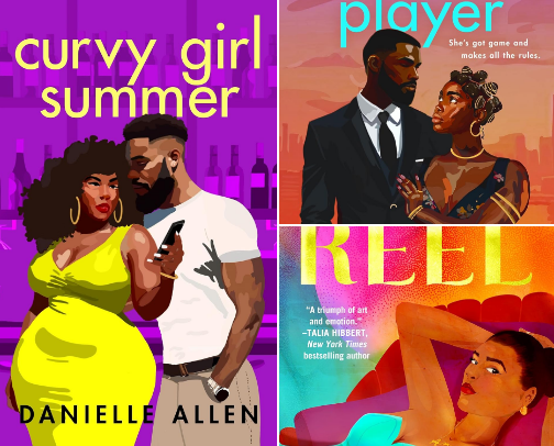 Black Author Romance books 📚 cover photo collage
