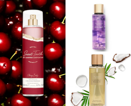 Affordable products that will LITERALLY make your body smell like heaven ✨ cover photo collage