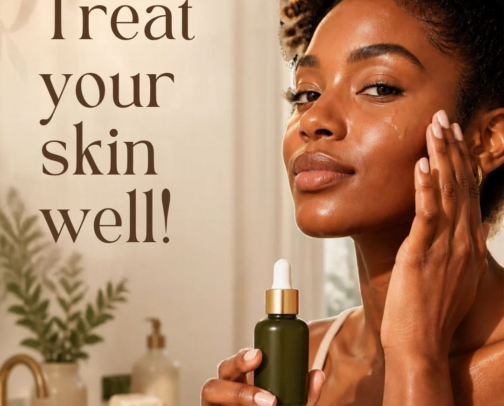 Essential Beauty Options To Nourish Melanin-Rich Skin & Natural Hair cover photo collage