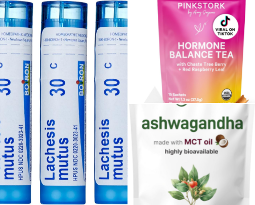 PeriMenopause and Menopause Remedies cover photo collage