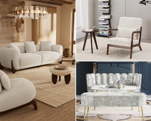 Target Furniture cover photo collage