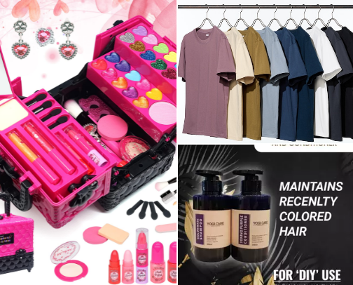 Gift ideas cover photo collage