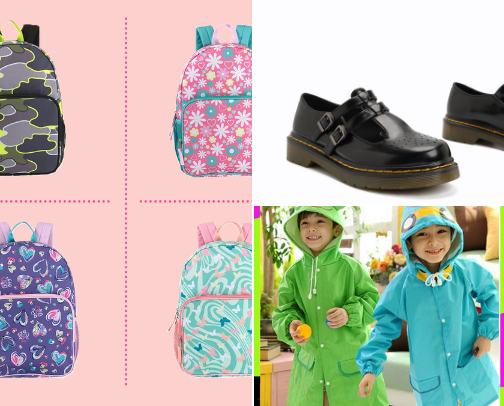 School Essential cover photo collage