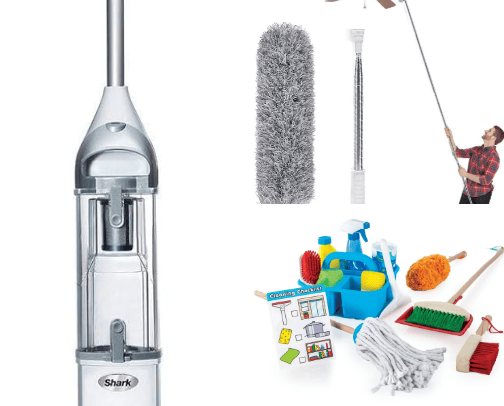 Cleaning like a pro cover photo collage