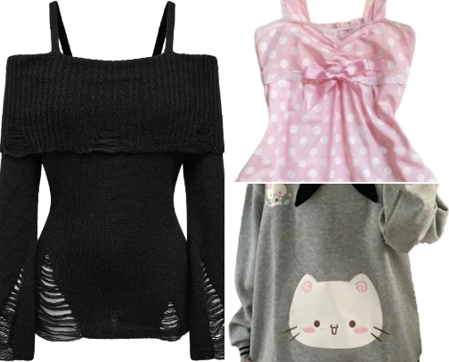 ˚.⋆꒰১Cute Clothing Finds໒꒱⋆.˚ cover photo collage