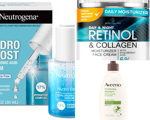 Simple Skincare cover photo collage