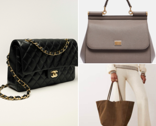 Bolsas funcionales y elegantes, ideales para uso diario o eventos especiales. Comodidad, espacio y estilo en un solo accesorio. cover photo collage