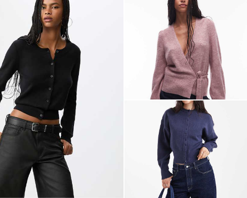 Fall Tops/Cardigans cover photo collage