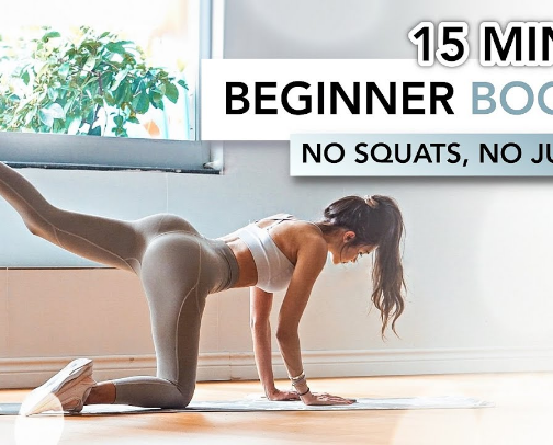 Want to grow your glutes at home? Then these videos are for you!🍑 cover photo collage