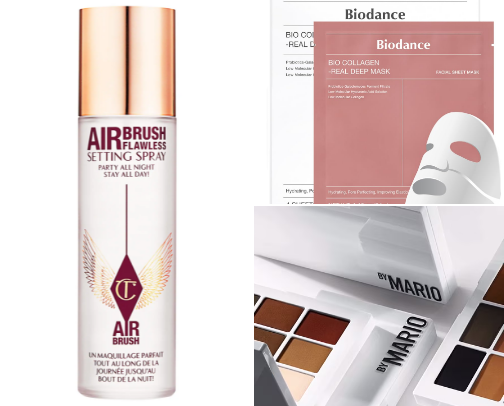 Trendy products cover photo collage