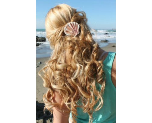 For Mermaid Curls cover photo collage