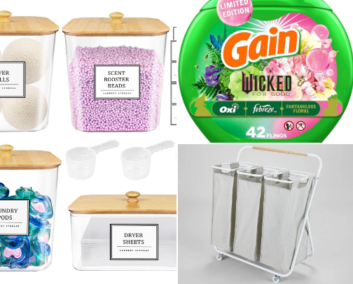 Laundry must haves cover photo collage