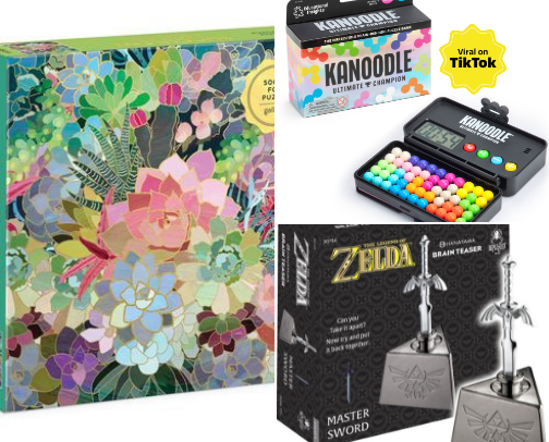 Puzzles that will keep you busy!🧩🤔 cover photo collage